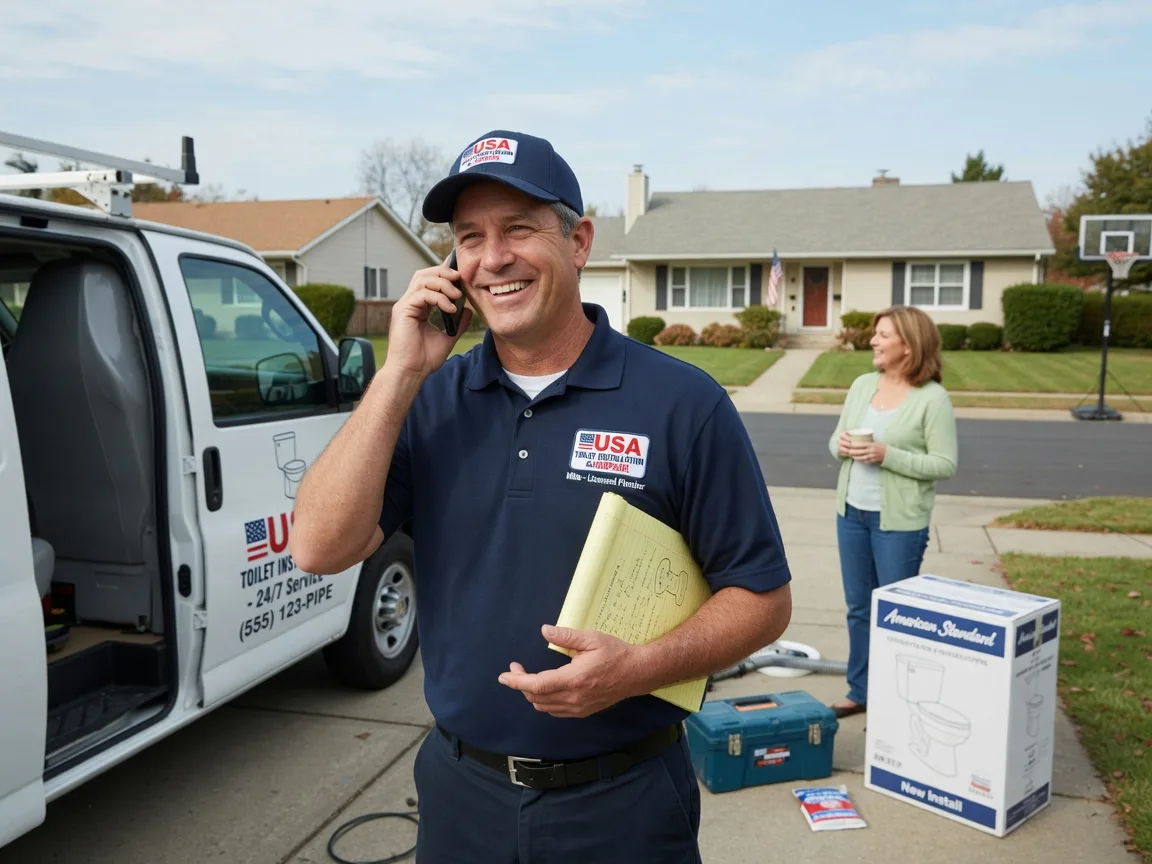 Toilet Installation Grissom Arb, IN FAQs